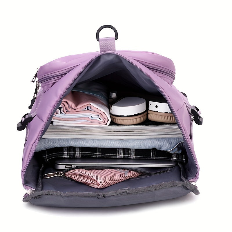 Mochila de Viagem de Grande Capacidade em Nylon - LM01