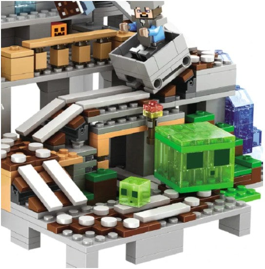 Caverna da Montanha Minecraft (1.000 Peças) - Diversão Loja Morada