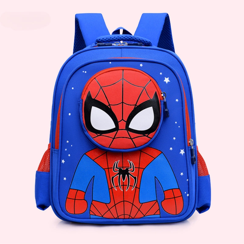 Mochila Escolar Infantil Homem Aranha - Volta as Aulas Morada