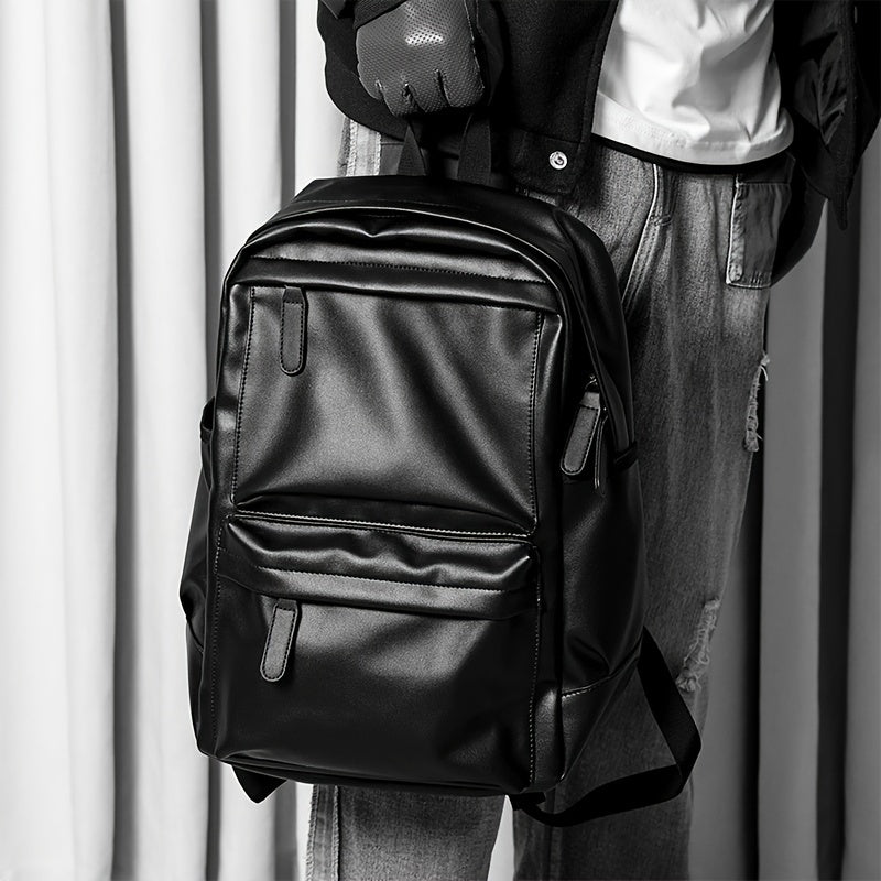 Mochila Casual Zirck em Couro Impermeável