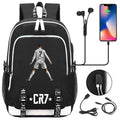 Mochila CR7 Escolar - Volta as Aulas Morada