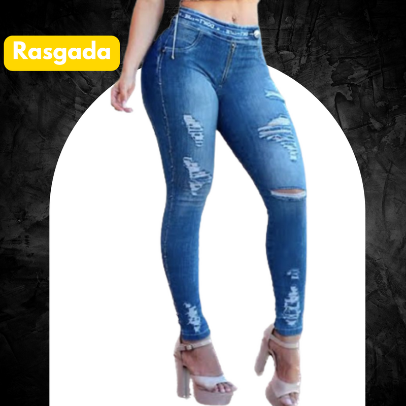 [PREÇO DIRETO DA FÁBRICA] Kit 6 Calças Jeans Modeladoras + Cinto Fivela Argola Dupla de Brinde APENAS HOJE - Loja Morada