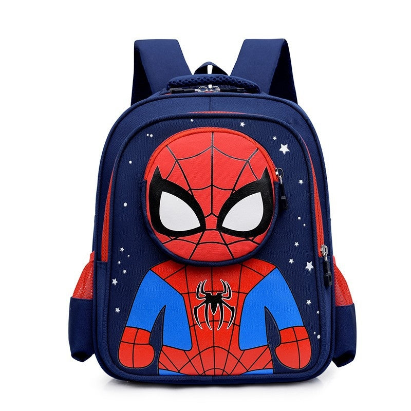 Mochila Escolar Infantil Homem Aranha - Volta as Aulas Morada