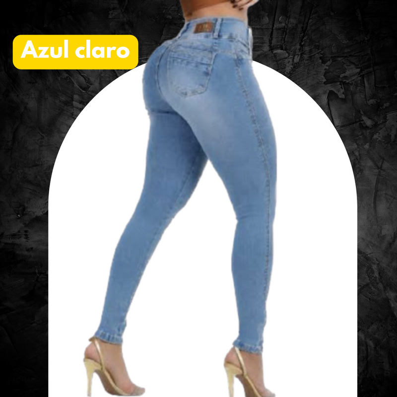 [PREÇO DIRETO DA FÁBRICA] Kit 6 Calças Jeans Modeladoras + Cinto Fivela Argola Dupla de Brinde APENAS HOJE - Loja Morada