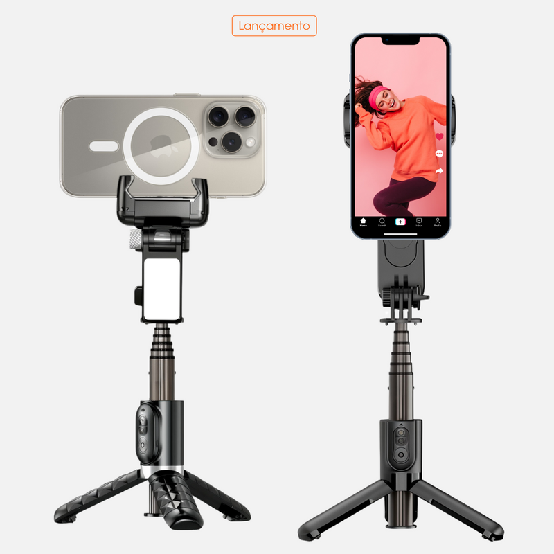 Gimbal Galaxys Profissional Estabilizador 360° Lançamento Loja Morada