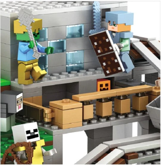 Caverna da Montanha Minecraft (1.000 Peças) - Diversão Loja Morada