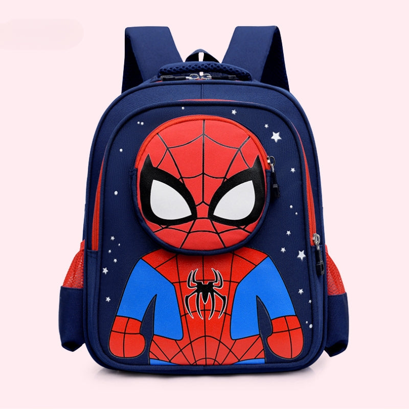 Mochila Escolar Infantil Homem Aranha - Volta as Aulas Morada