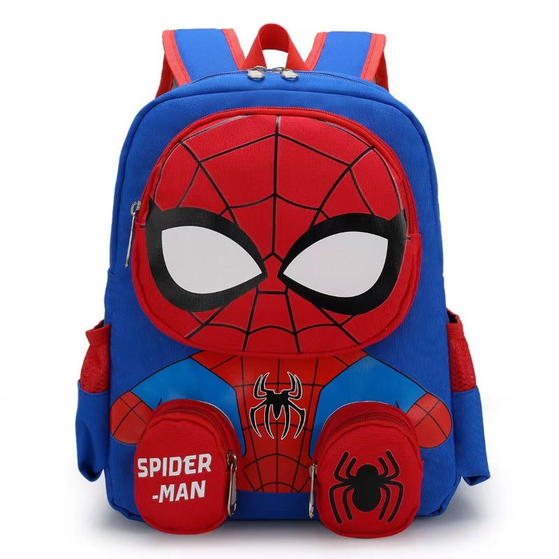 Mochila Escolar Infantil Homem Aranha - Volta as Aulas Morada
