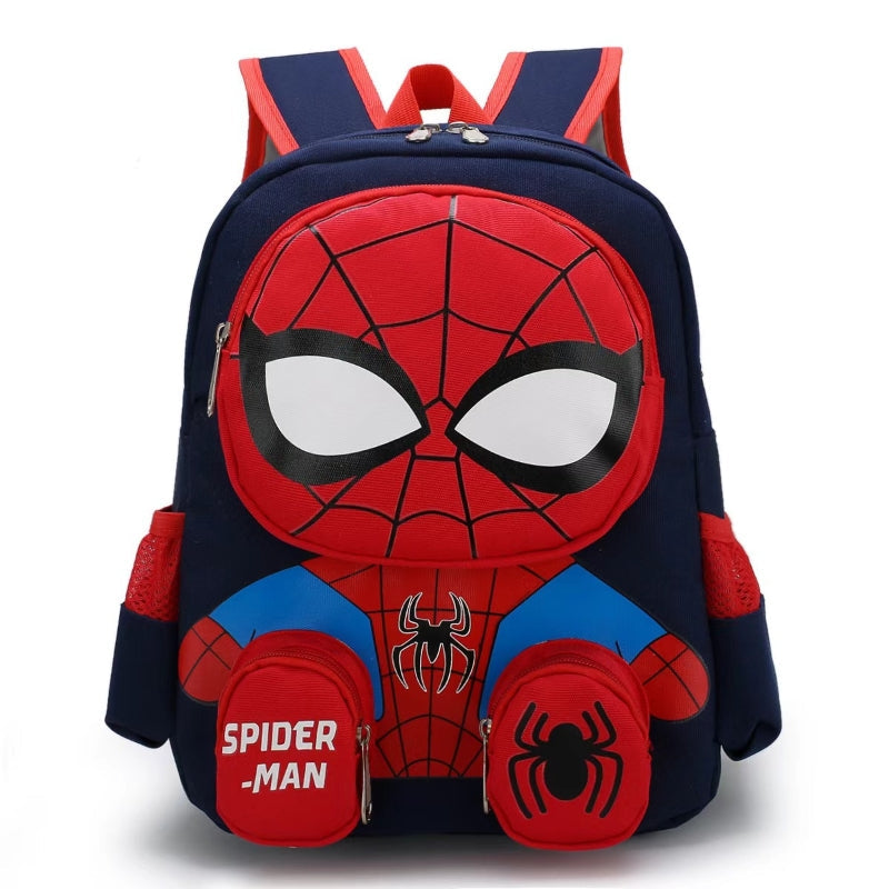 Mochila Escolar Infantil Homem Aranha - Volta as Aulas Morada