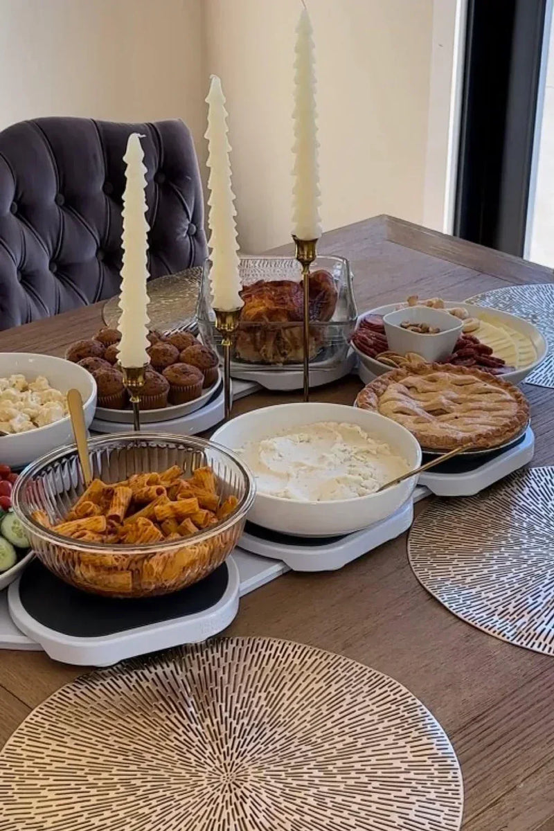 Prato Giratório de Mesa