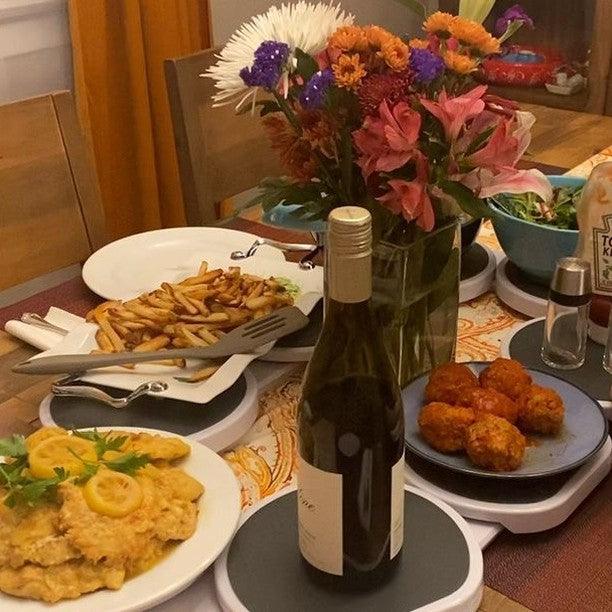 Prato Giratório de Mesa