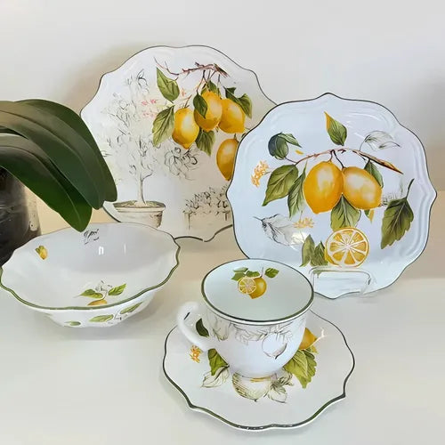 Kit Aparelho de jantar - Limão Siciliano