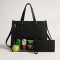 Bolsa Feminina de Couro funcional 3 em 1 - De Luxo