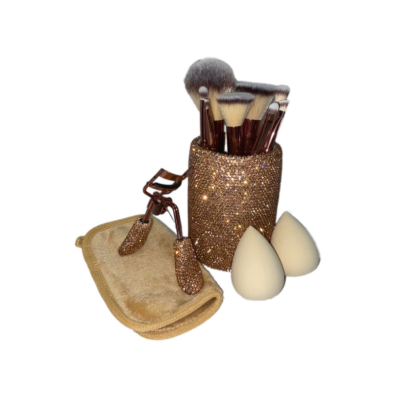 Kit Profissional de Pincéis De Glitz com Brilho