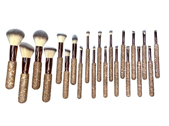 Kit Profissional de Pincéis De Glitz com Brilho