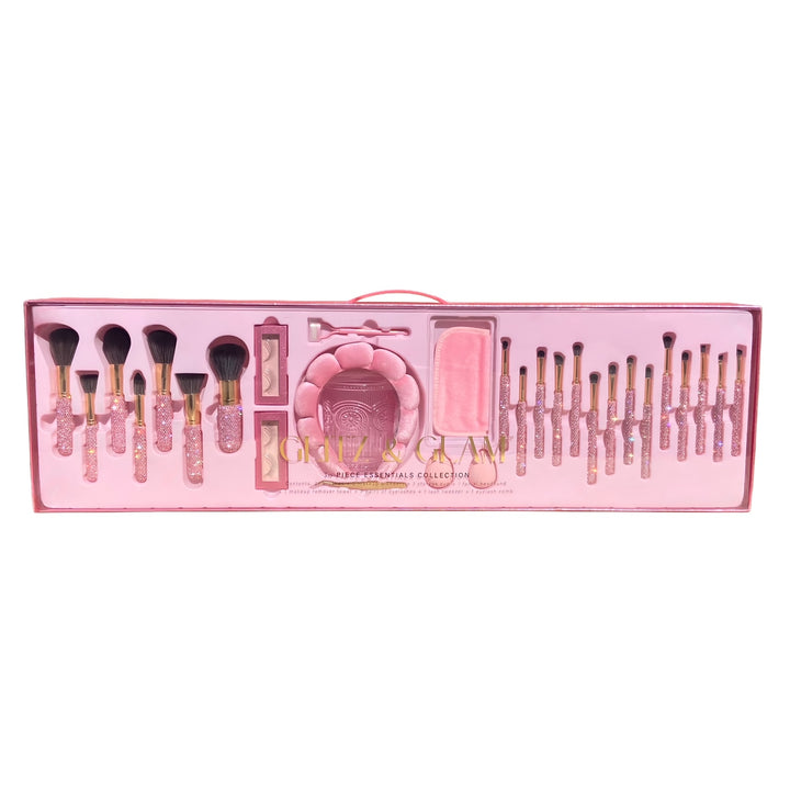 Kit Profissional de Pincéis De Glitz com Brilho