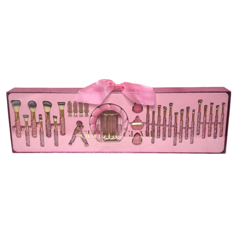 Kit Profissional de Pincéis De Glitz com Brilho