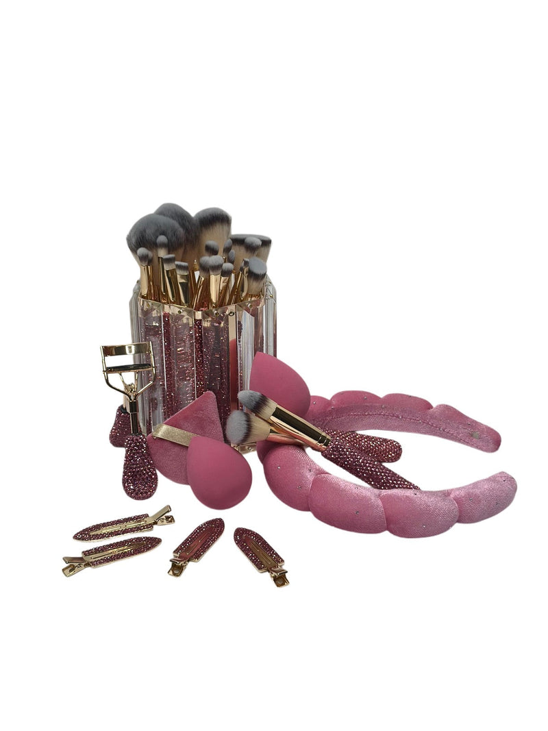 Kit Profissional de Pincéis De Glitz com Brilho
