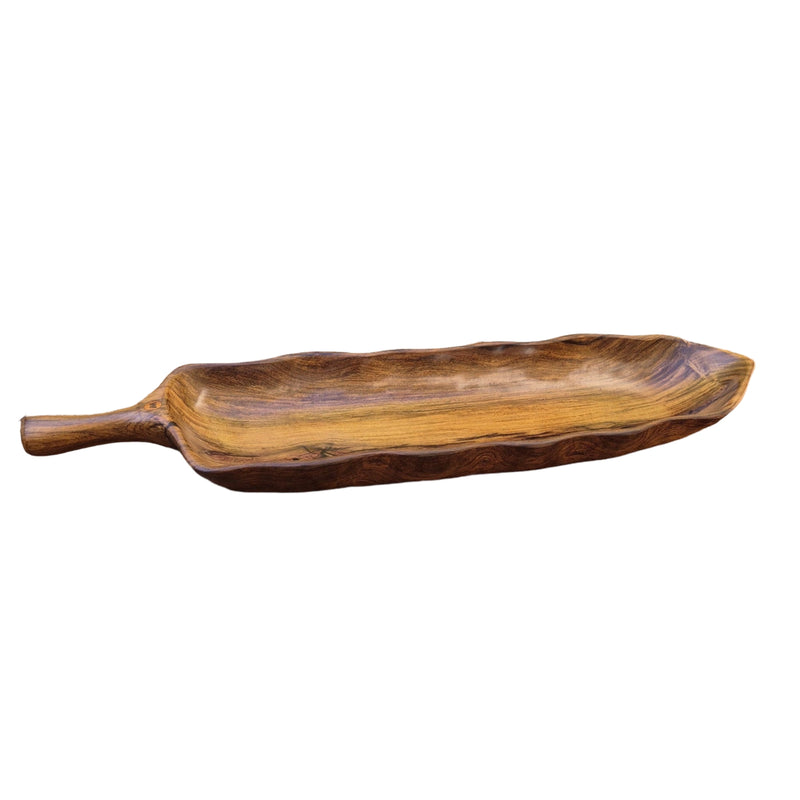 Gamela Exótica de Madeira Jacarandá 85x23x6cm