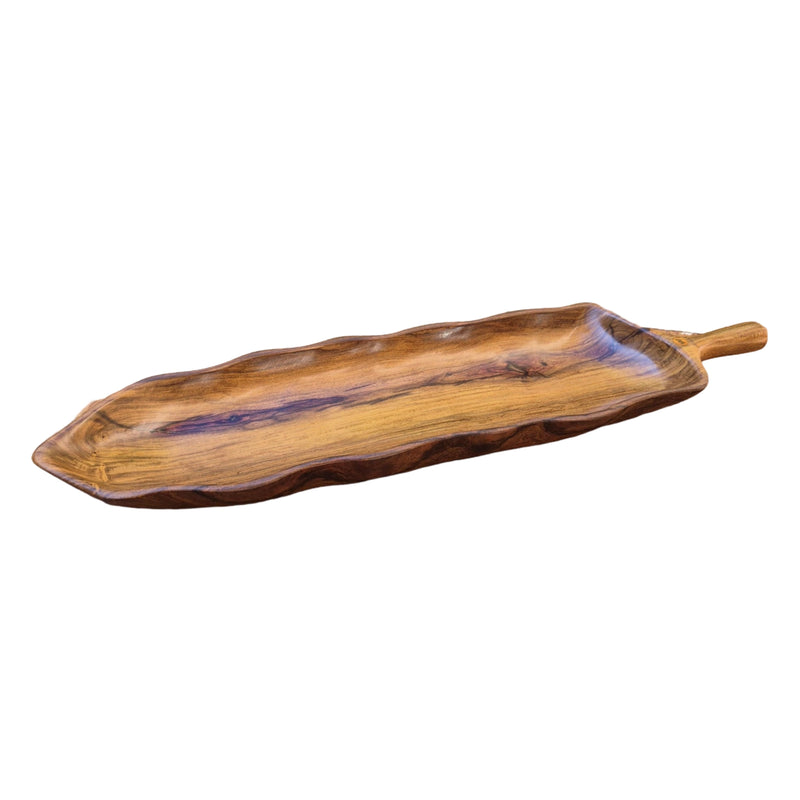 Gamela Exótica de Madeira Jacarandá 85x23x6cm