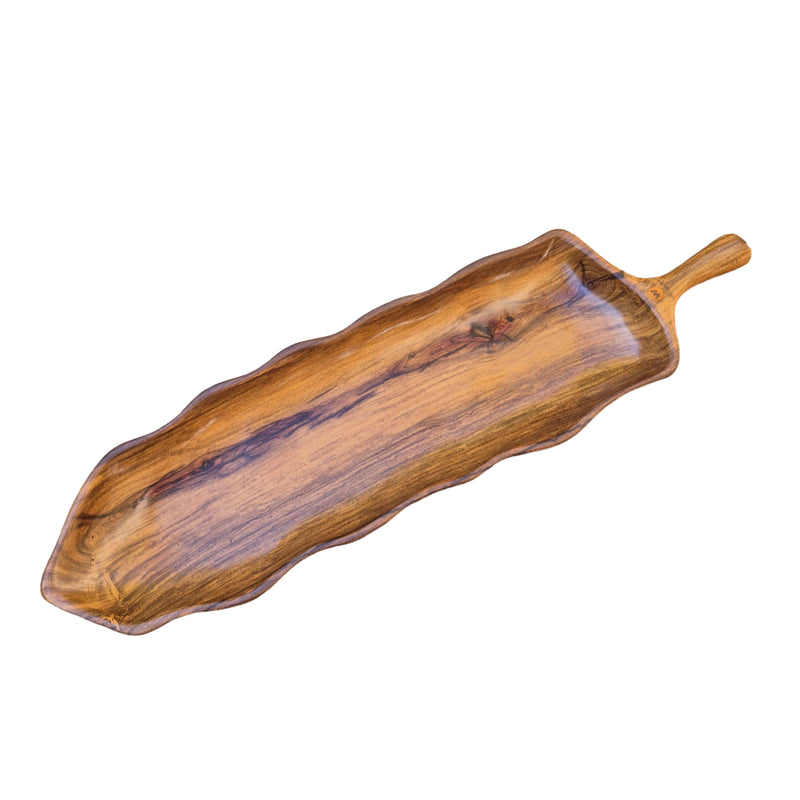 Gamela Exótica de Madeira Jacarandá 85x23x6cm