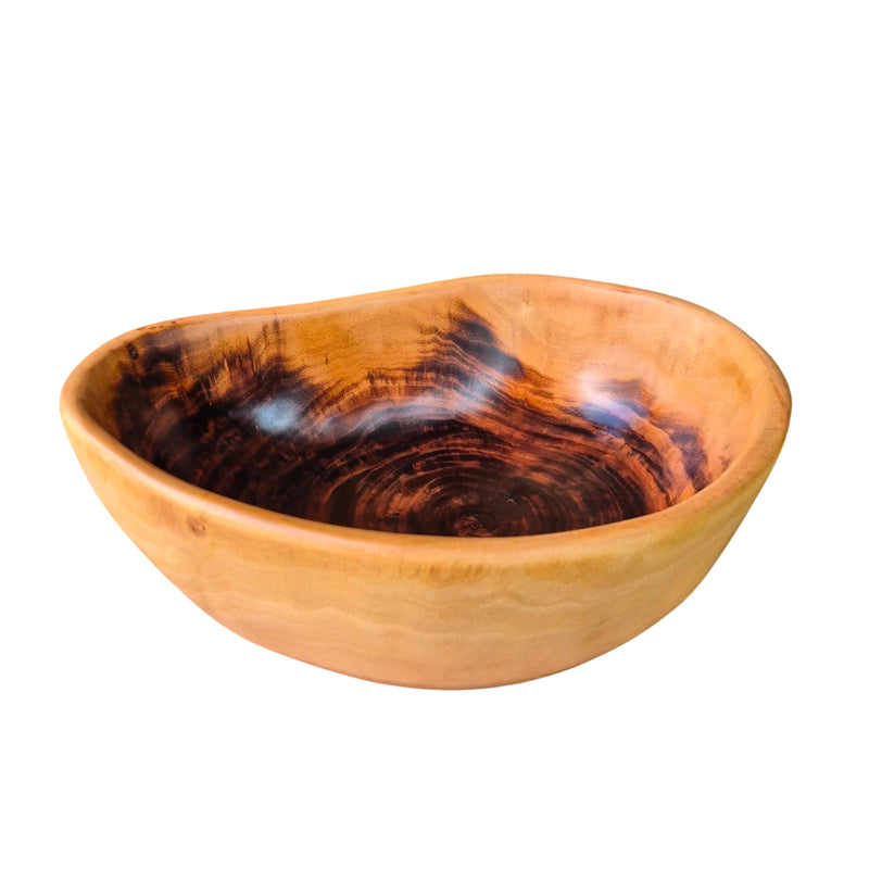 Gamela Bowl de Madeira Angico 33x27x11cm