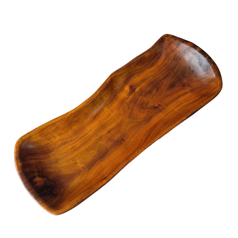 Gamela Exótica em Madeira Vinhático 67x25x7cm