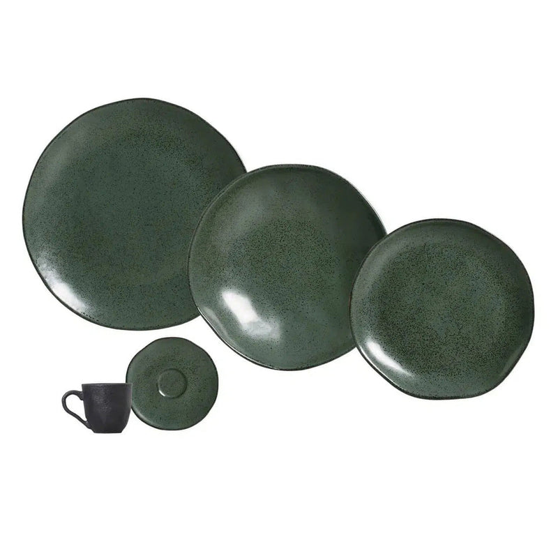 Aparelho de Jantar orgânico - 30 Peças